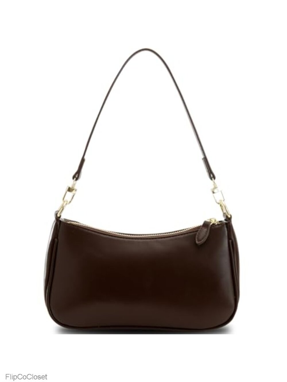 Crescent Shoulder Bag Crossbody Purse Vegan Leather Hobo Handbag Clutch